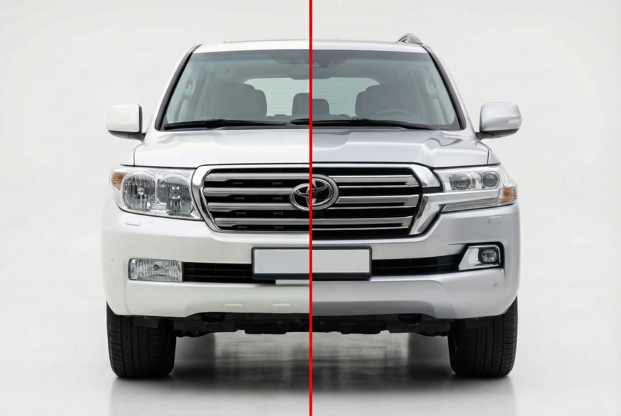 Toyota Land Cruiser 200 2007–2015 restailings uz 2016+: kas mainās un kas ir komplektā