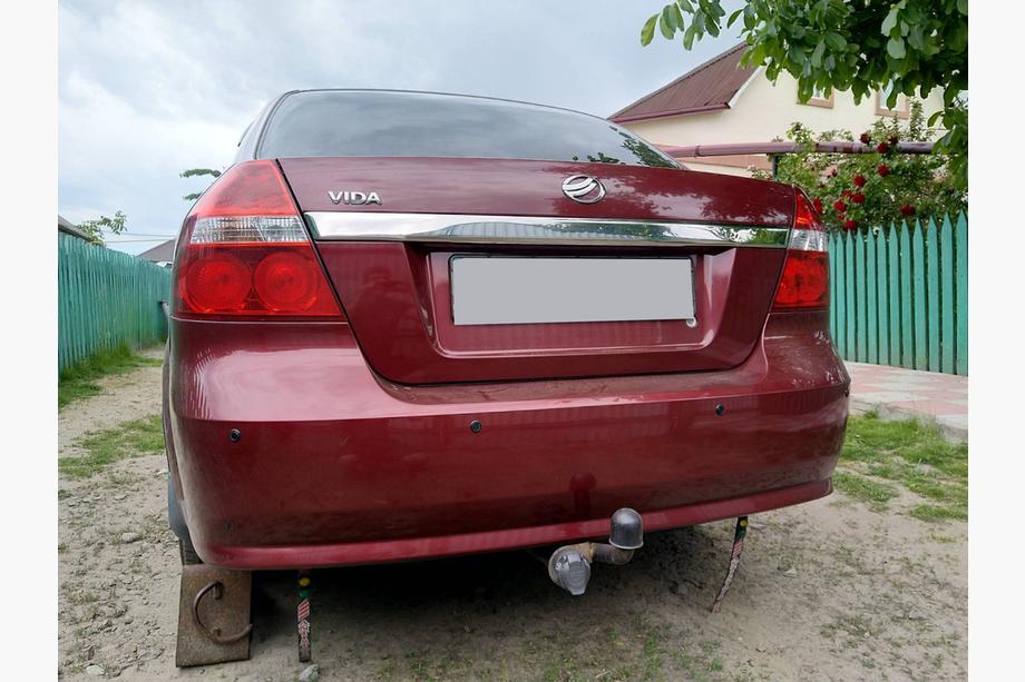 Chevrolet Aveo T250 2005–2011 Aizmugurējā līste (nerūsējošais tērauds) Image