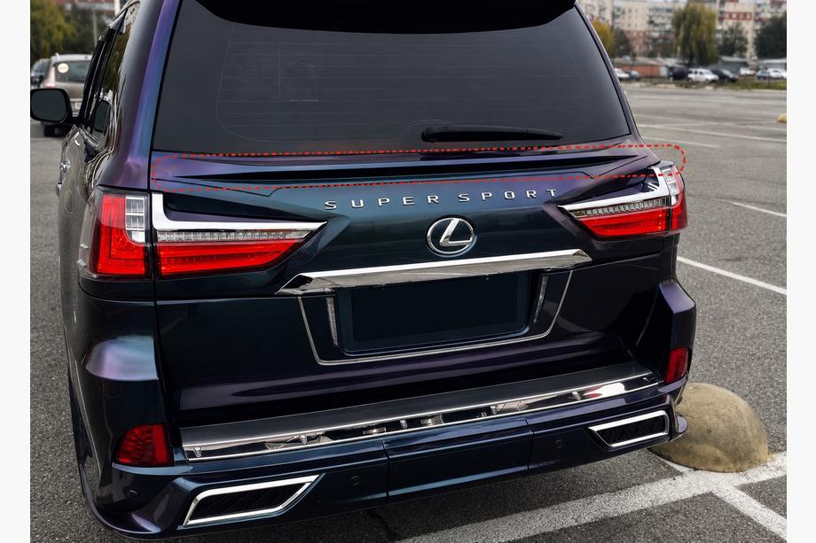 Lexus LX570/450d 2008–2022 Spoileris pārveidotām automašīnām 2019. g. (vidējs) Image