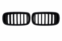 BMW X5 F15 2013–2018 Nieru režģis 1 Bar (matēti melns) foto 1