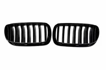 BMW X6 F16 2014–2019 Nieru režģis 1 Bar (matēti melns) foto 2