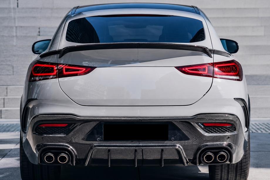 Mercedes GLE Coupé C167 2019– Aizmugurējais difuzors no īstas oglekļa šķiedras Image