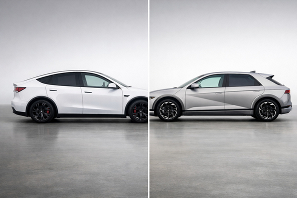 Tesla Model Y pret Hyundai Ioniq 5
