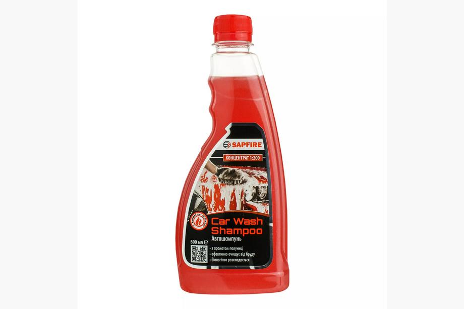 Auto šampūns ar zemeņu aromātu 500 ml SAPFIRE Image