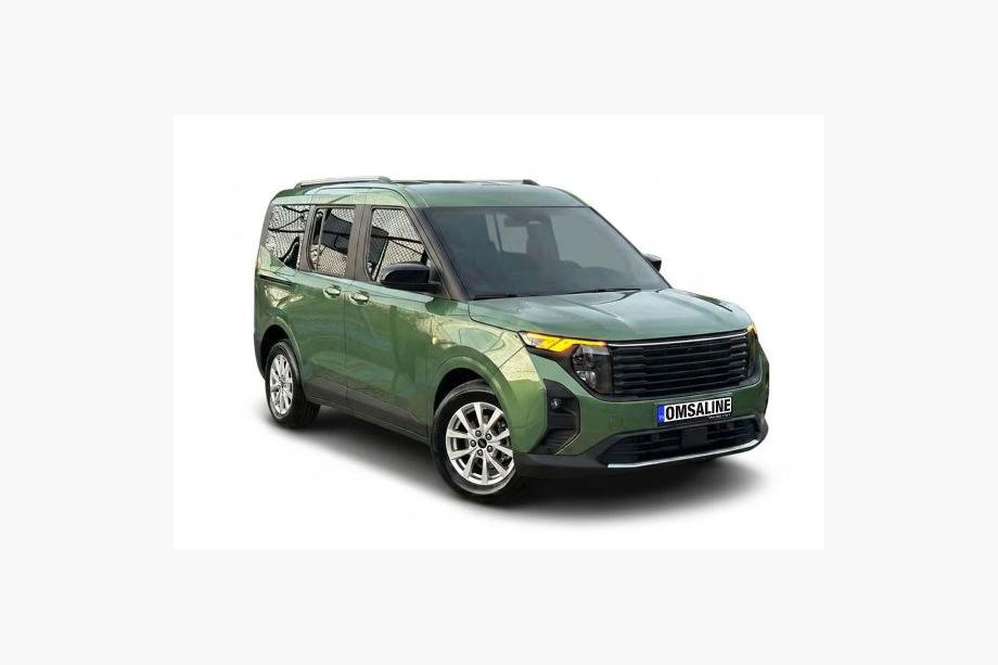 Ford Courier 2023– Priekšējā bampera hroma aizsarguzlika (1 gab., nerūsējošais tērauds) Image