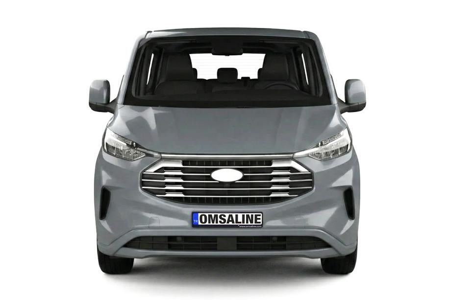 Ford Custom 2023– Priekšējās restes uzlikas (9 gab., nerūsējošais tērauds) Image