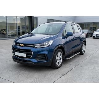 Sānu pakāpieni BlackLine (2 gab., alumīnijs) foto 1