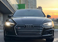 Audi A5 2016–2025 Priekšējais radiators režģis S-style (2016-2019, ar hromu) foto 1