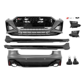 RS7 virsbūves bodykit komplekts foto 1