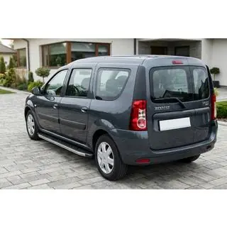 Sānu pakāpieni BlackLine (2 gab., alumīnijs) Dacia Logan MCV 2004–2014 foto 3