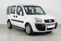 Fiat Doblo I 2005–2010 Sānu pakāpieni BlackLine (2 gab., alumīnijs) foto 1