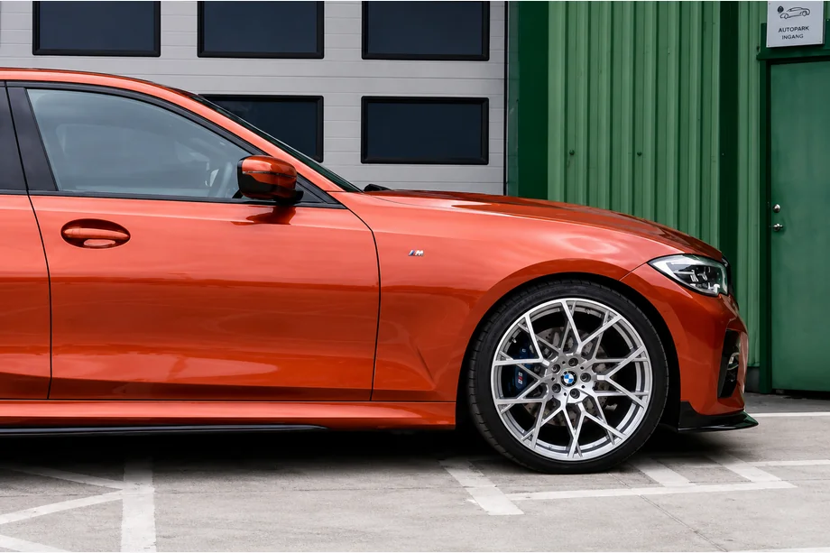BMW 3. sērija G20/G21 2018– Priekšējā bampera lūpa MP-Style (M-Sport 2018-2022, ABS) Foto 3