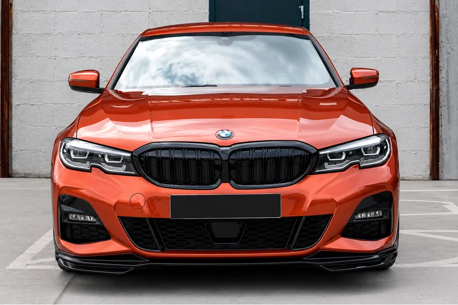 BMW 3. sērija G20/G21 2018– Priekšējā bampera lūpa MP-Style (M-Sport 2018-2022, ABS) Foto 1