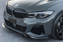 BMW 3. sērija G20/G21 2018– Priekšējā bufera sānu restes (M-Sport 2018-2022, ABS) foto 1