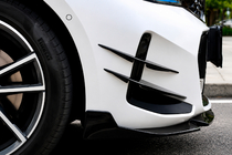 BMW 3. sērija G20/G21 2018– AC-Style priekšējā bampera lūpa (M-Sport 2023+, ABS) foto 2