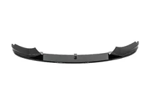 BMW 4 sērija F32/F33/F36 2012–2020 MP-Style priekšējā bampera lūpa (M-Sport, spīdīgi melna) foto 3