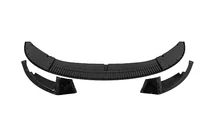 BMW 4 sērija F32/F33/F36 2012–2020 MP-Style priekšējā bampera lūpa (M-Sport, spīdīgi melna) foto 10