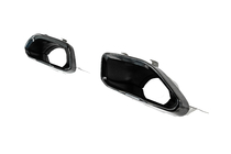 BMW 4. sērija G22/23/26 2020– Aizmugurējā bampera difuzors ar izpūtēja uzgaļiem (G22/G23 M-Sport) foto 9