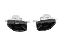 BMW 4. sērija G22/23/26 2020– Aizmugurējā bampera difuzors ar izpūtēja uzgaļiem (G22/G23 M-Sport) foto 13