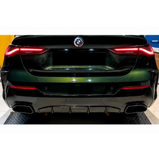Aizmugurējā bampera difuzors ar izpūtēja uzgaļiem (G22/G23 M-Sport) foto 3