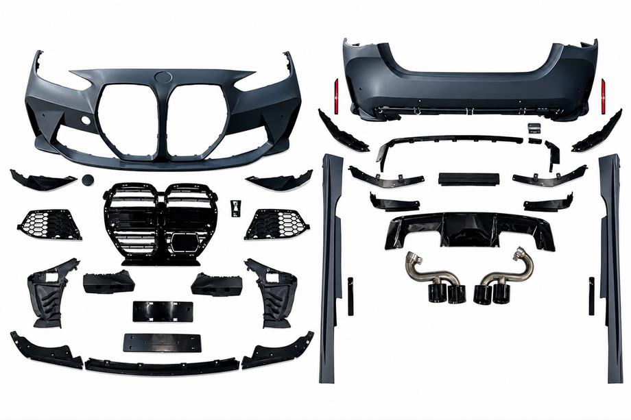 BMW 4. sērija G22/23/26 2020– Virsbūves bodykit komplekts G82 M4 stilā Image