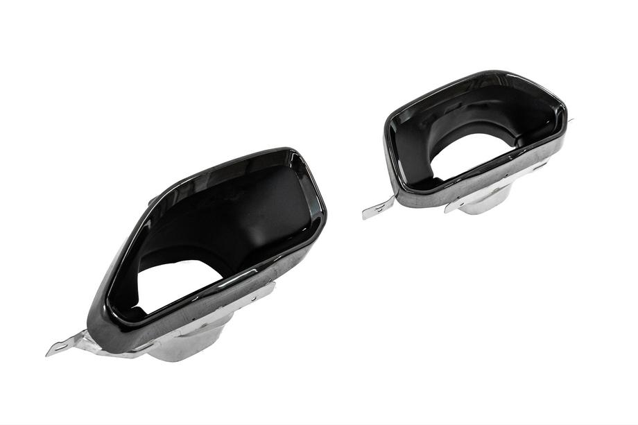 BMW 4. sērija G22/23/26 2020– Aizmugurējā bampera difuzors ar izplūdes uzgaļiem (G26 M-Sport) Foto 21