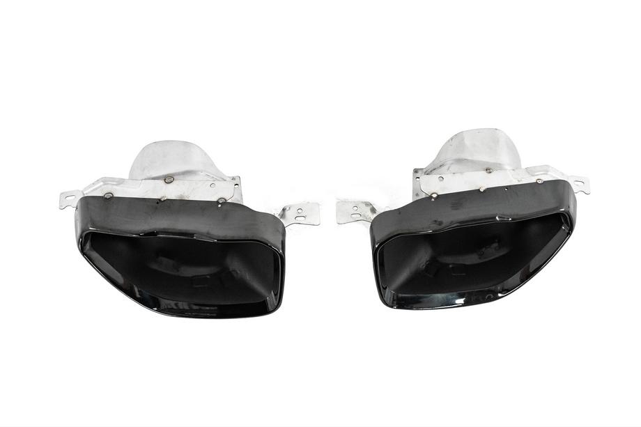 BMW 4. sērija G22/23/26 2020– Aizmugurējā bampera difuzors ar izplūdes uzgaļiem (G26 M-Sport) Foto 24