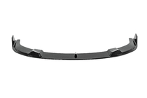 BMW 5. sērija E60/E61 2003–2010 Priekšējā bampera lūpa (M-Sport, spīdīgi melna) foto 1
