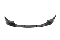 BMW 5. sērija E60/E61 2003–2010 Priekšējā bampera lūpa M5, spīdīgi melna foto 1