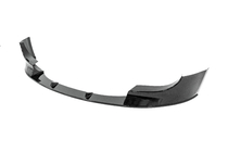 BMW 5. sērija E60/E61 2003–2010 Priekšējā bampera lūpa M5, spīdīgi melna foto 3