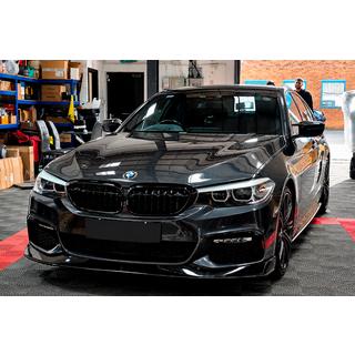 Priekšējā bampera lūpa Lip AC-Style (M-Sport 2017-2020, ABS) BMW 5. sērija G30/G31 2017–2023 foto 1