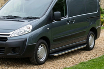 Citroen Jumpy 2007–2017 Sānu pakāpieni BlackLine (2 gab., alumīnijs) foto 1