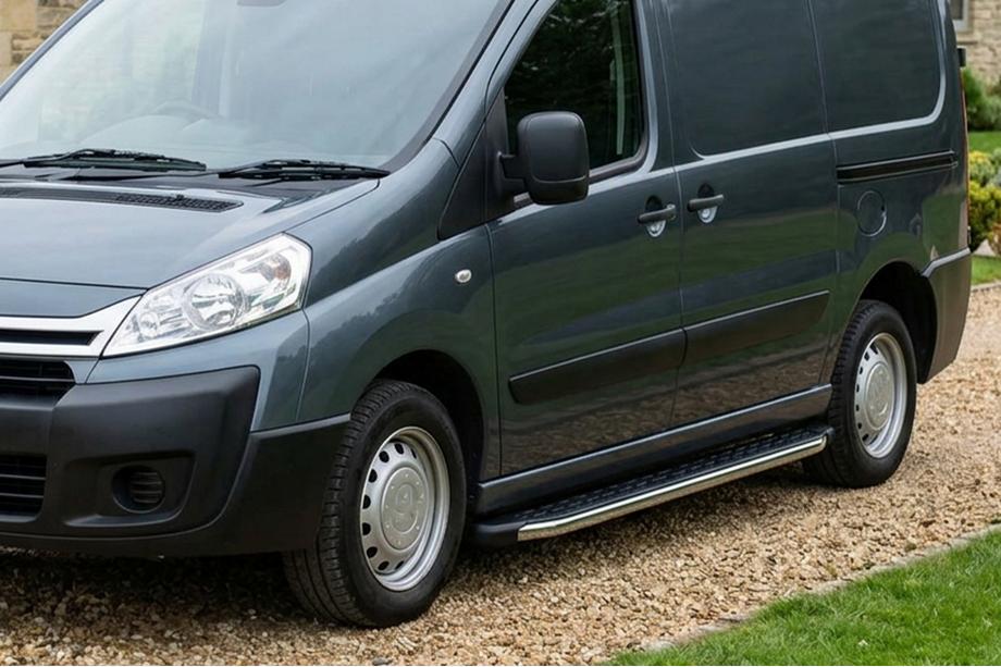 Citroen Jumpy 2007–2017 Sānu pakāpieni BlackLine (2 gab., alumīnijs) Image
