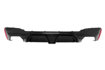 BMW 5. sērija G30/G31 2017–2023 Aizmugurējā bampera difuzors CS-Style (M-Sport/M5 F90, ABS) foto 3