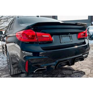 Aizmugurējā bampera difuzors CS-Style (M-Sport/M5 F90, ABS) foto 4