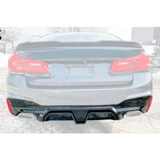 Aizmugurējā bampera difuzors CS-Style (M-Sport/M5 F90, ABS) foto 1