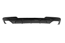 BMW 5. sērija F10/F11 2010–2016 Aizmugurējā bampera difuzors četrkāršam izpūtējam V1 (M-Performance) foto 5
