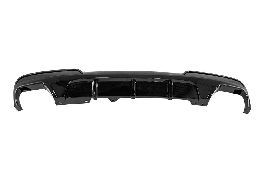 BMW 5. sērija F10/F11 2010–2016 Aizmugurējā bampera difuzors četrkāršam izpūtējam V1 (M-Performance) Image