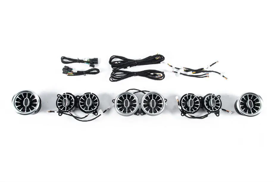 Mercedes S-class W222 2013–2022 LED ventilācijas deflektori (2014-2017, 7 krāsas) Image