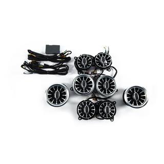 LED ventilācijas deflektori (2018-2022, 64 krāsas) foto 2