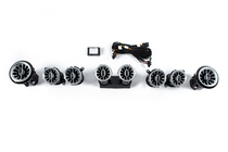 Mercedes E-klase W213 2016–2023 LED ventilācijas deflektori (64 color) foto 1