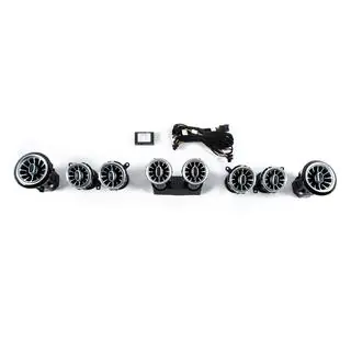 LED ventilācijas deflektori (64 color) Mercedes E-klase W213 2016–2023 foto 1