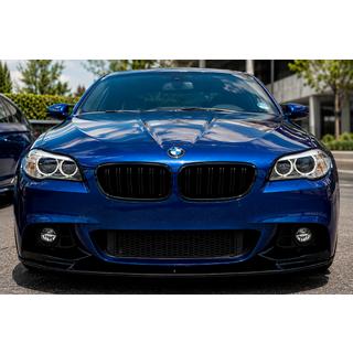 Priekšējā bampera lūpa MP-Style (M-Performance, melns spīdīgs) BMW 5. sērija F10/F11 2010–2016 foto 1