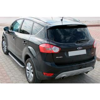 Sānu pakāpieni BlackLine (2 gab., alumīnijs) foto 1