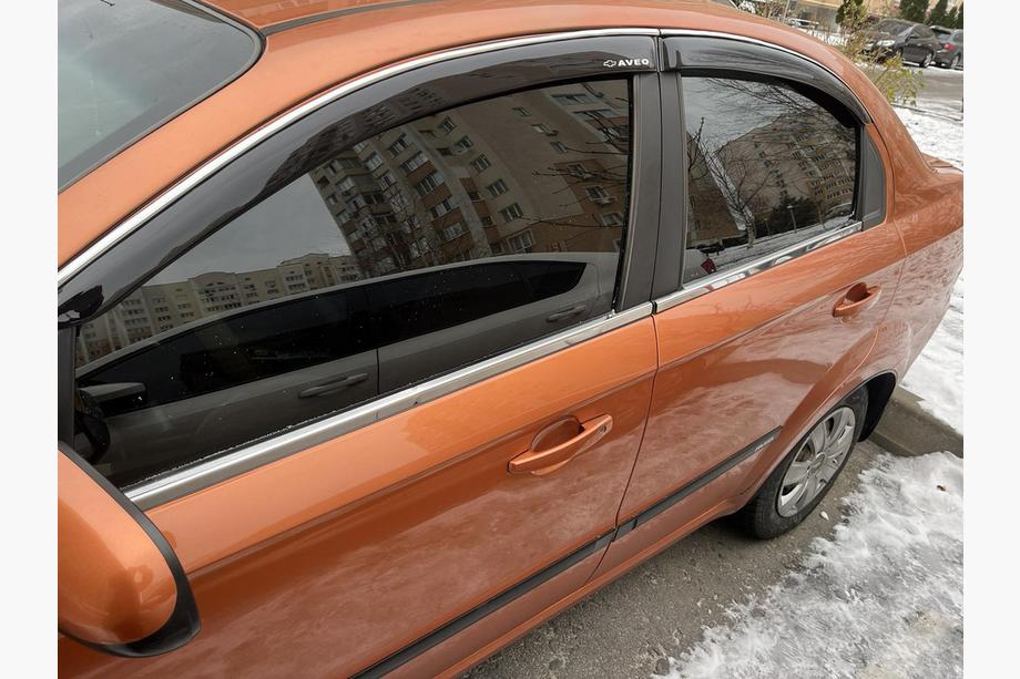 Chevrolet Aveo T250 2005–2011 Apakšējās logu apdares līstes (4 gab., nerūsējošais tērauds) Hečbeks Image