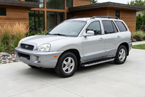 Hyundai Santa Fe 1 2000–2006 Sānu pakāpieni BlackLine (2 gab., alumīnijs) foto 1