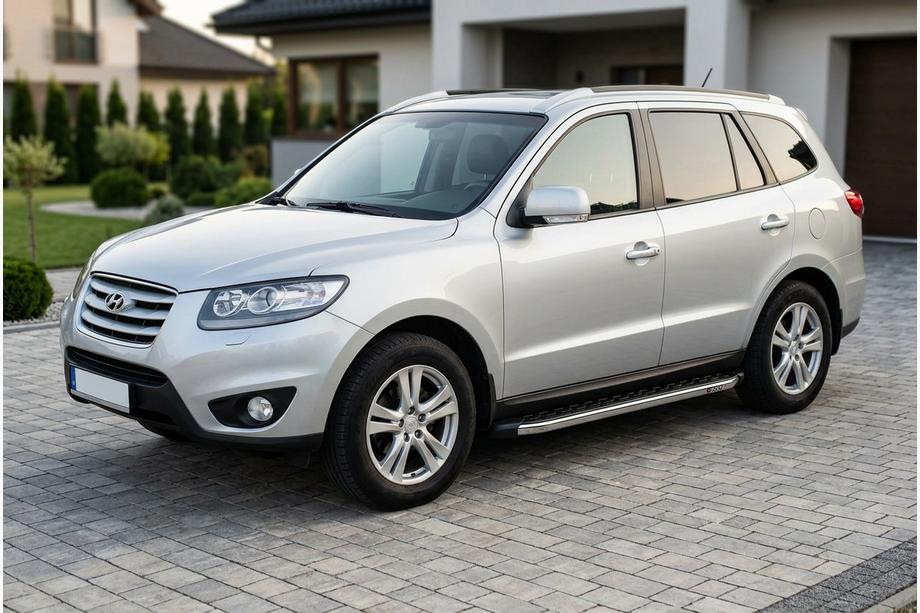 Hyundai Santa Fe 2 2006–2012 Sānu pakāpieni BlackLine (2 gab., alumīnijs) Image