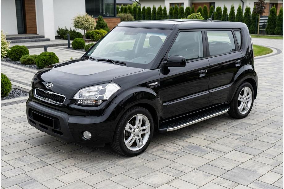 Kia Soul I 2008–2013 Sānu pakāpieni BlackLine (2 gab., alumīnijs) Image