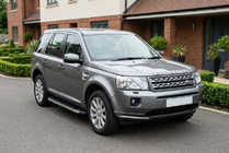 Land Rover Freelander II 2006–2014 Sānu pakāpieni BlackLine (2 gab., alumīnijs) foto 1