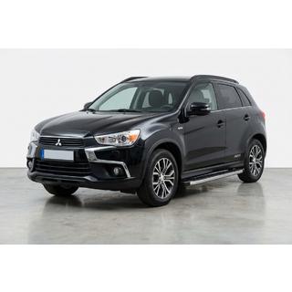 Sānu pakāpieni BlackLine (2 gab., alumīnijs) Mitsubishi ASX 2010–2023 foto 1